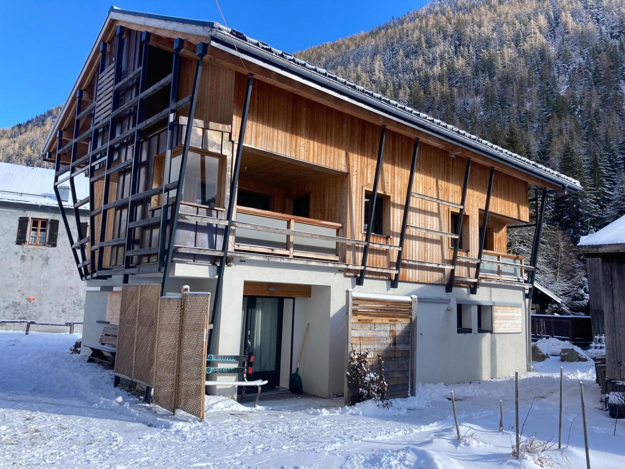 Chalet Walser A Vallorcine 13 Kms Chamonix France Exterior foto