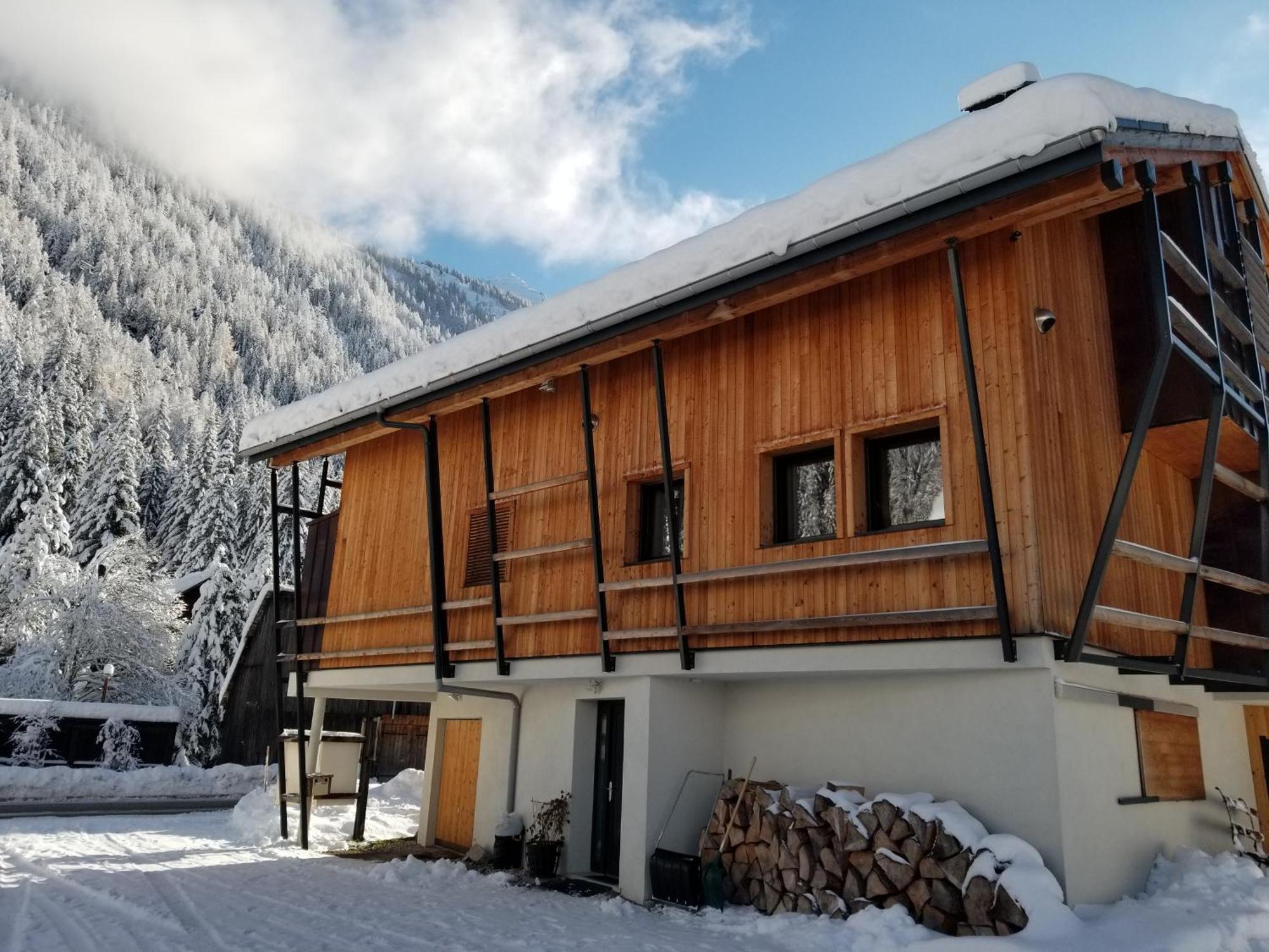 Chalet Walser A Vallorcine 13 Kms Chamonix France Exterior foto