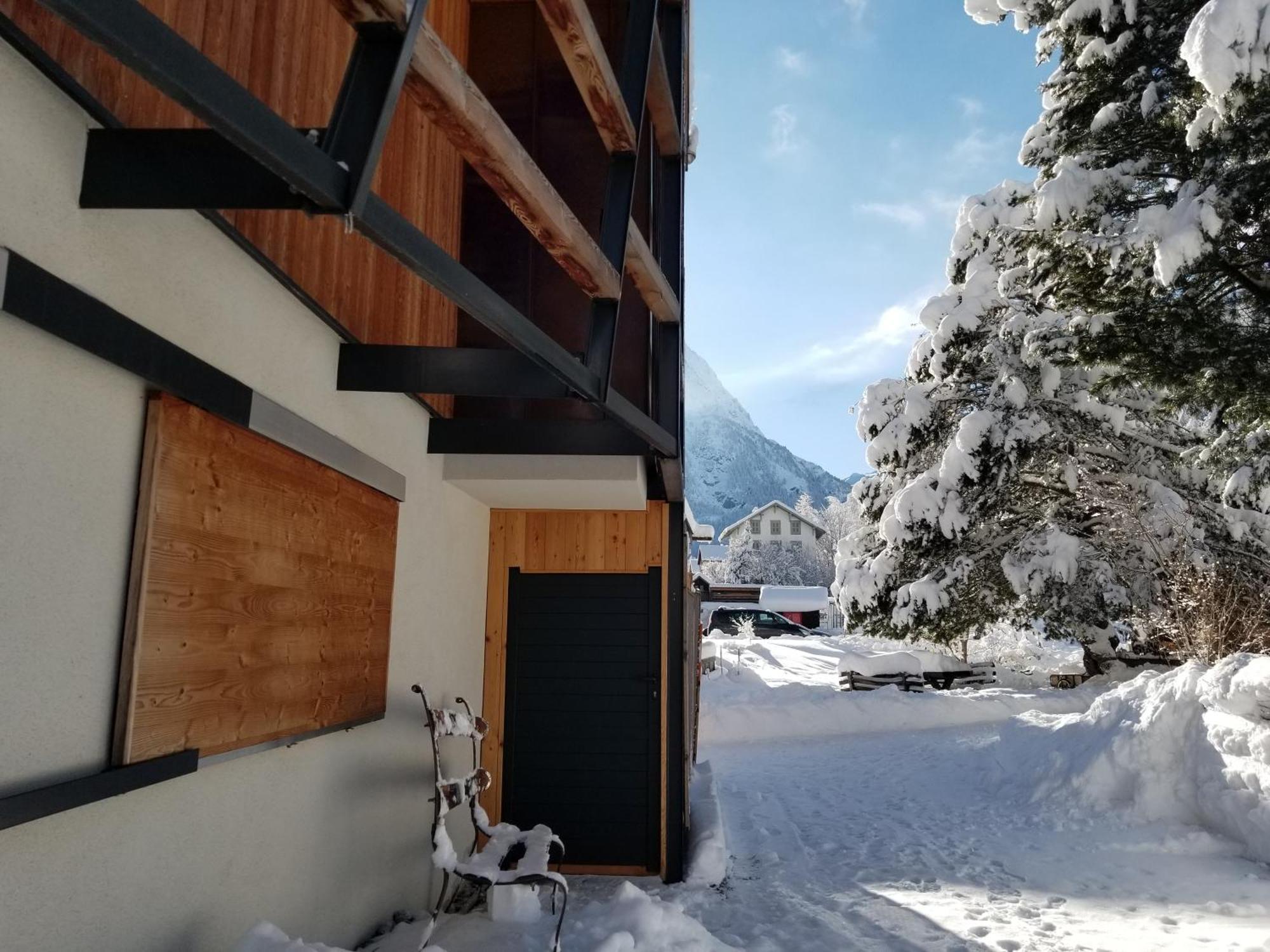 Chalet Walser A Vallorcine 13 Kms Chamonix France Exterior foto